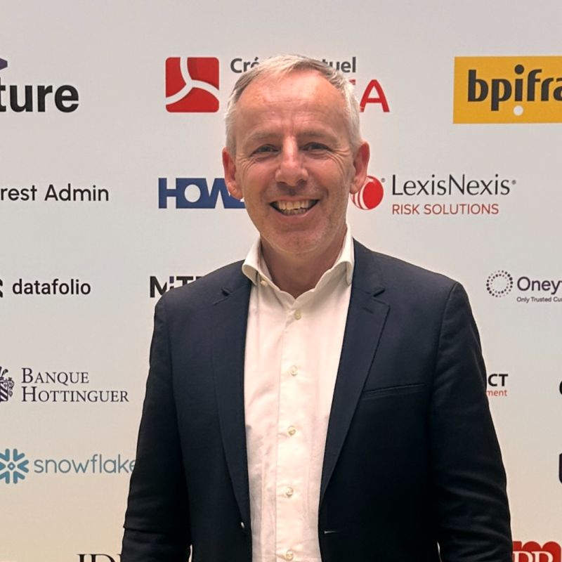 Gijs Bos at an industry event